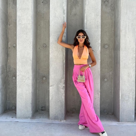 Zara high waisted pants bloggers fav - Picture 3 of 16